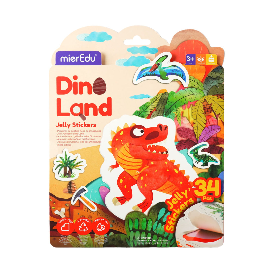 MierEdu Jelly Stickers - Dino Land