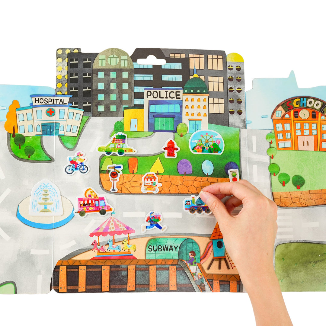 MierEdu Jelly Stickers - Busy City