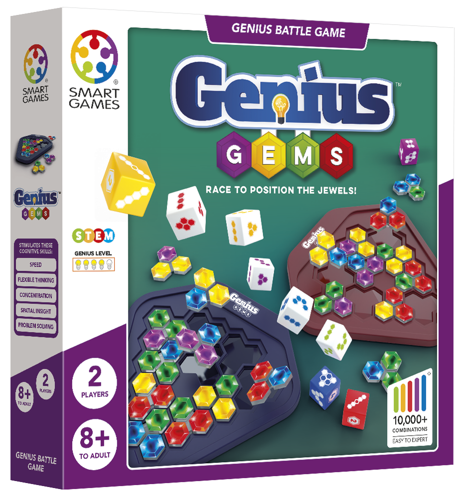 SmartGames - Genius Gems - packaging