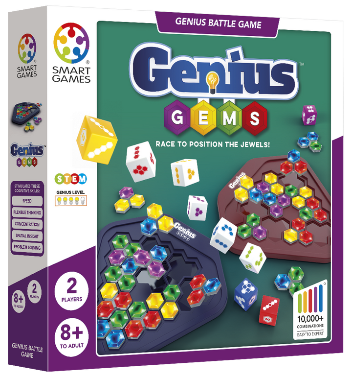 SmartGames - Genius Gems - packaging
