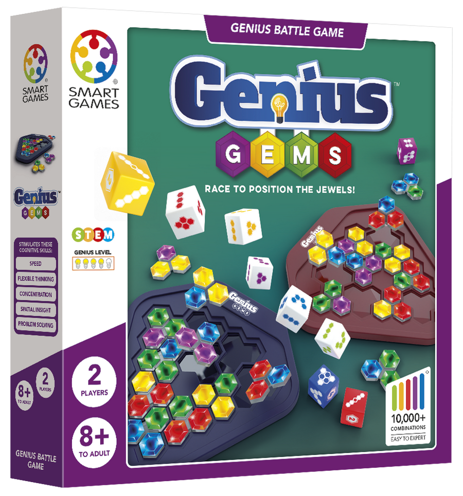 SmartGames - Genius Gems - packaging