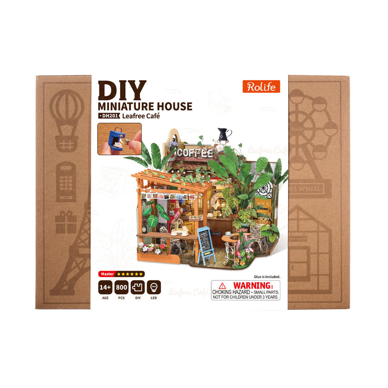 Rolife Leafree Café DIY Miniature House DH201 [PRE-ORDER]