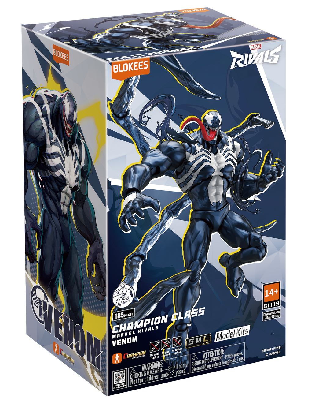 Blokees Marvel Rivals Champion Class 07 - Venom Model Kits [PRE-ORDER]