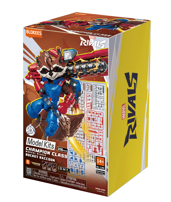 Blokees Marvel Heros Champion Class 08 - Rocket Raccoon Model Kits [PRE-ORDER]