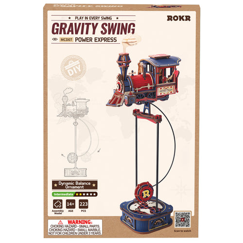 ROKR Power Express Pendulum Balance Toy 3D Puzzle MCD07