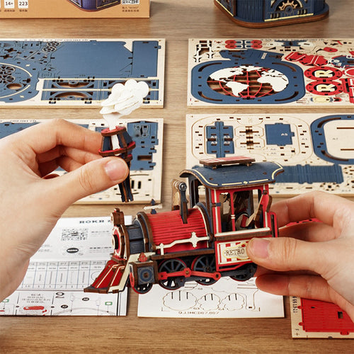 ROKR Power Express Pendulum Balance Toy 3D Puzzle MCD07