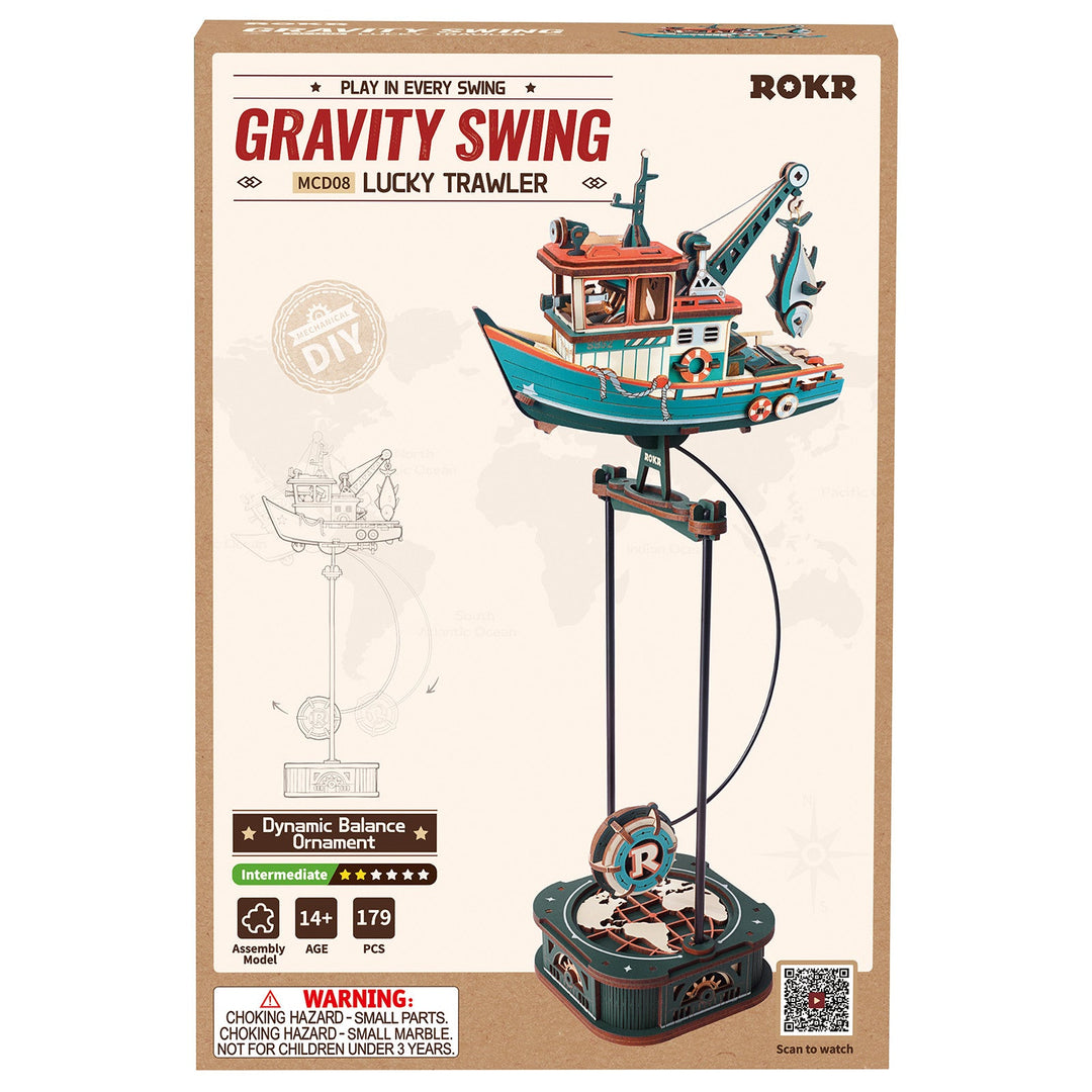 ROKR Lucky Trawler Pendulum Balance Toy 3D Puzzle MCD08