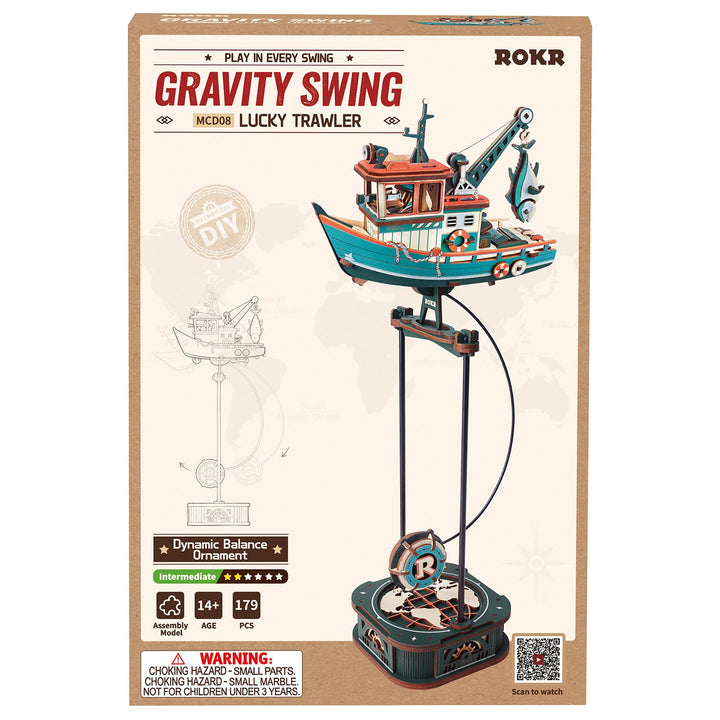 ROKR Lucky Trawler Pendulum Balance Toy 3D Puzzle MCD08