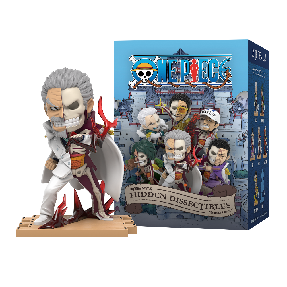 Mighty Jaxx - One Piece Freeny's Hidden Dissectibles (Marines Edition) Blind Box