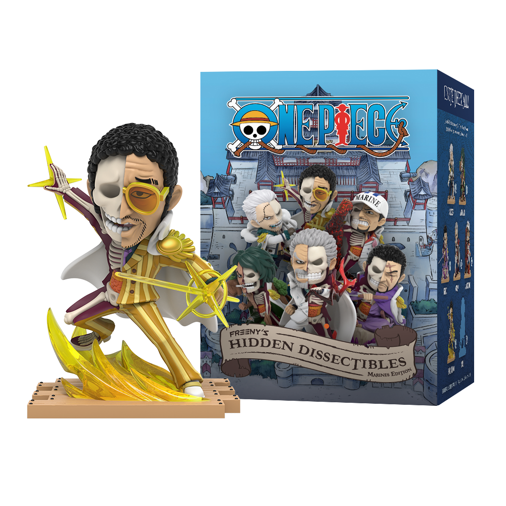 Mighty Jaxx - One Piece Freeny's Hidden Dissectibles (Marines Edition) Blind Box