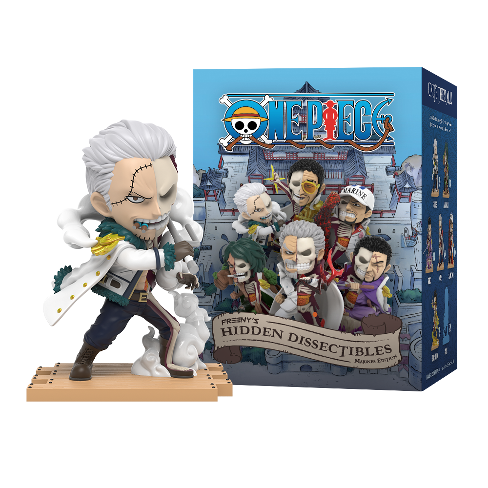 Mighty Jaxx - One Piece Freeny's Hidden Dissectibles (Marines Edition) Blind Box