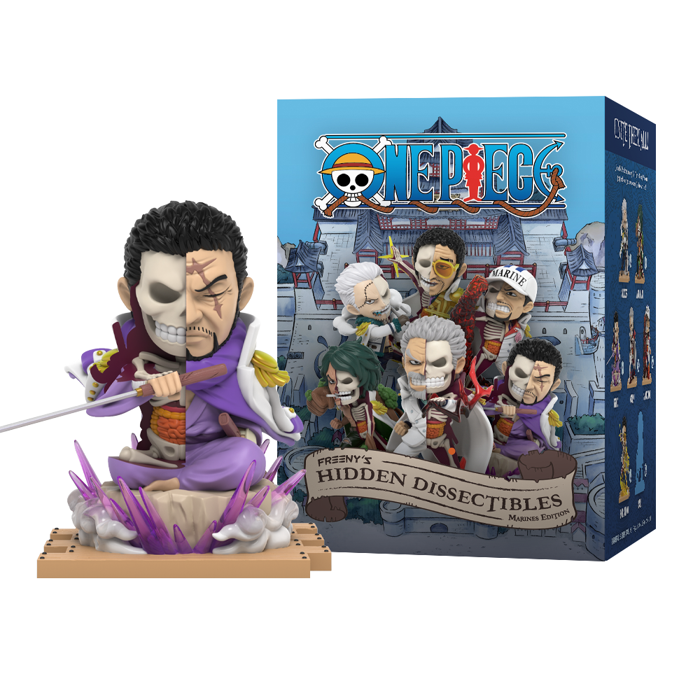 Mighty Jaxx - One Piece Freeny's Hidden Dissectibles (Marines Edition) Blind Box