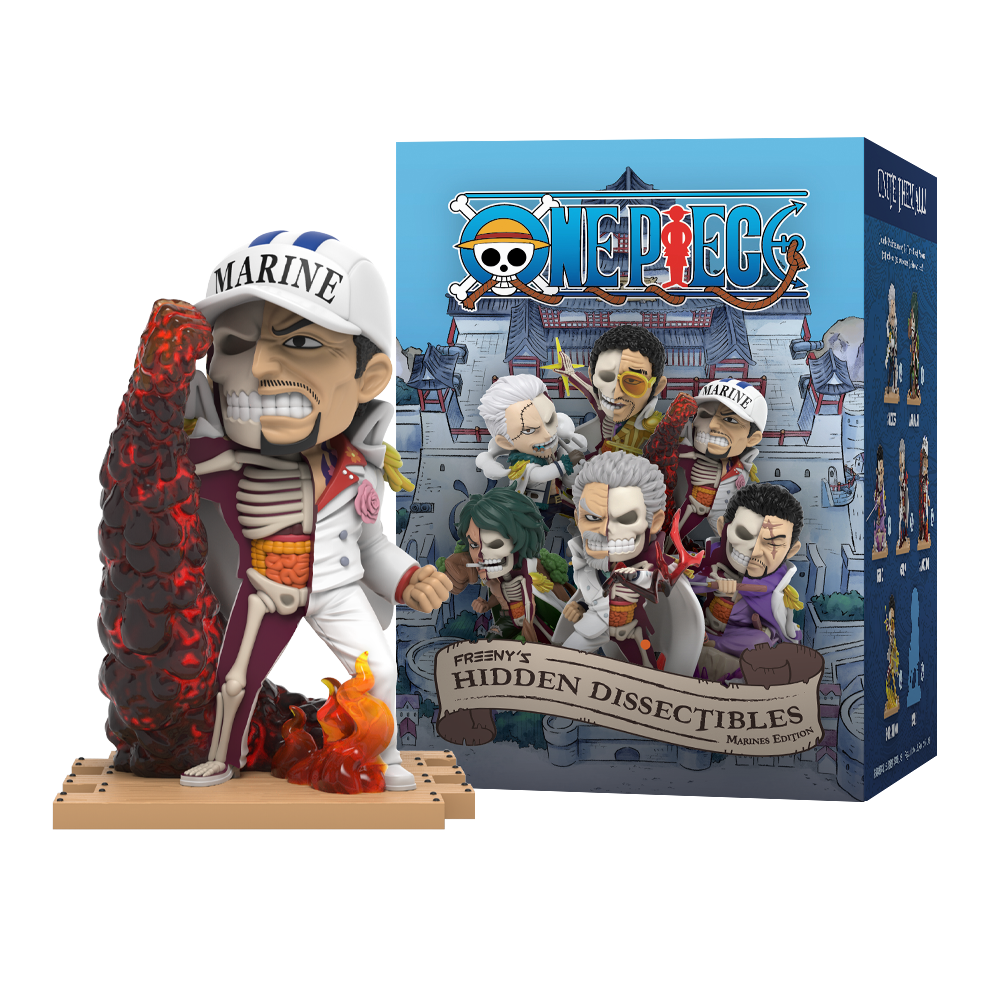 Mighty Jaxx - One Piece Freeny's Hidden Dissectibles (Marines Edition) Blind Box