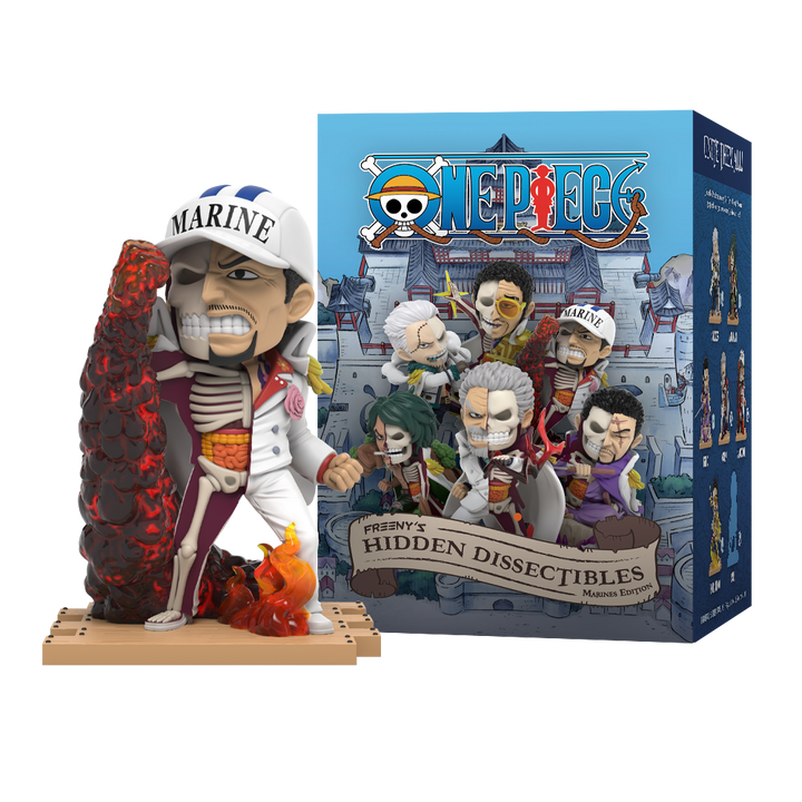 Mighty Jaxx - One Piece Freeny's Hidden Dissectibles (Marines Edition) Blind Box