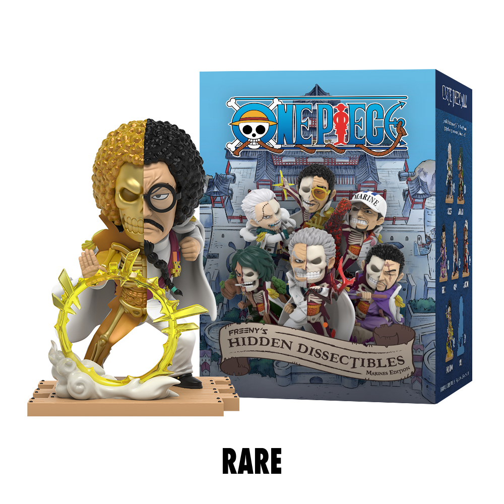 Mighty Jaxx - One Piece Freeny's Hidden Dissectibles (Marines Edition) Blind Box