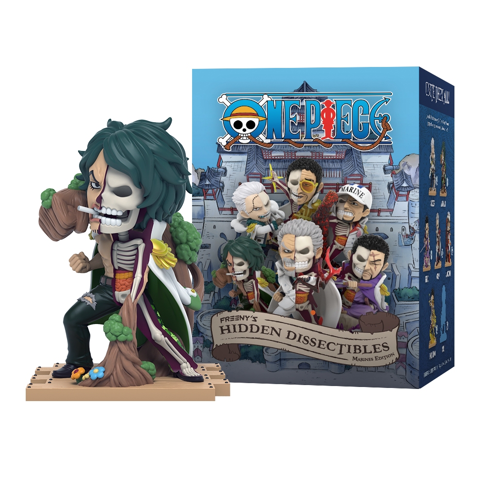 Mighty Jaxx - One Piece Freeny's Hidden Dissectibles (Marines Edition) Blind Box