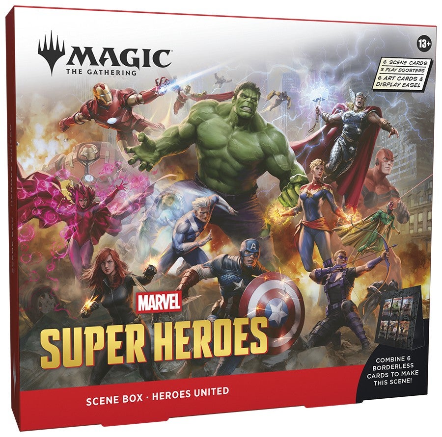 Magic The Gathering - Magic Marvel Super Heroes Scene Box [PRE-ORDER]