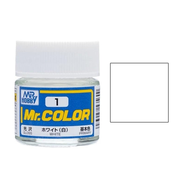 MR HOBBY - GSI Creos Mr Color Gloss White C001 10ml