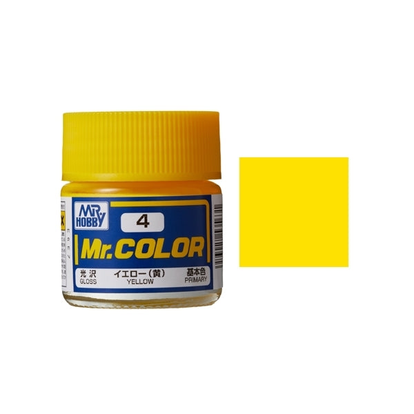MR HOBBY - GSI Creos Mr Color Gloss Yellow C004 10ml