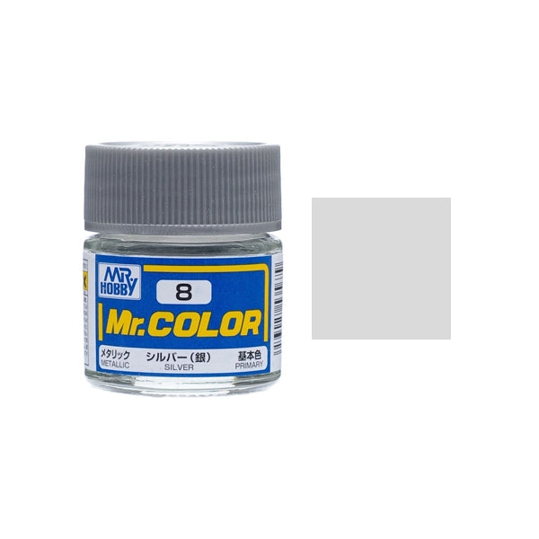 MR HOBBY - GSI Creos Mr Color Metallic Silver C008 10ml