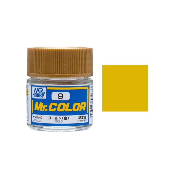 MR HOBBY - GSI Creos Mr Color Metallic Gold C009 10ml
