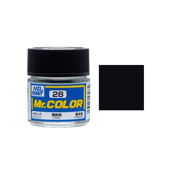 MR HOBBY - GSI Creos Mr Color Metallic Steel C028 10ml