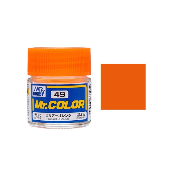 MR HOBBY - GSI Creos Mr Color Gloss Clear Orange C049 10ml