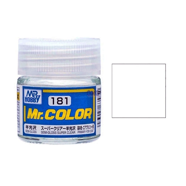 MR HOBBY - GSI Creos Mr Color Semi Gloss Super Clear C181 10ml