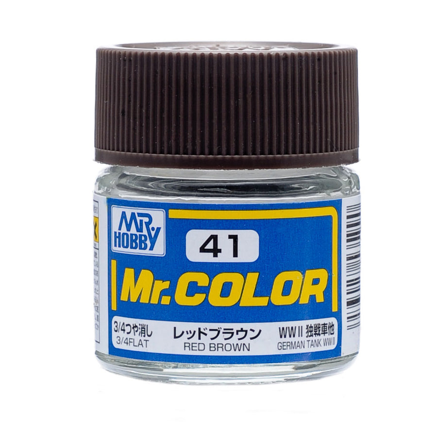 MR HOBBY Mr Color Red Brown C041 10ml