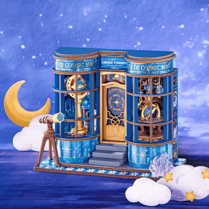 Rolife Magic Astronomy Shop DIY Miniature House DS048