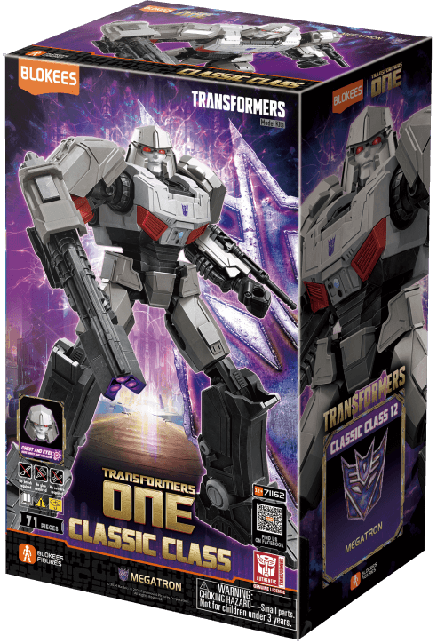 Blokees Transformers Megatron 12 Model Kit Classic Class 12 Luminous Eyes [PRE-ORDER]