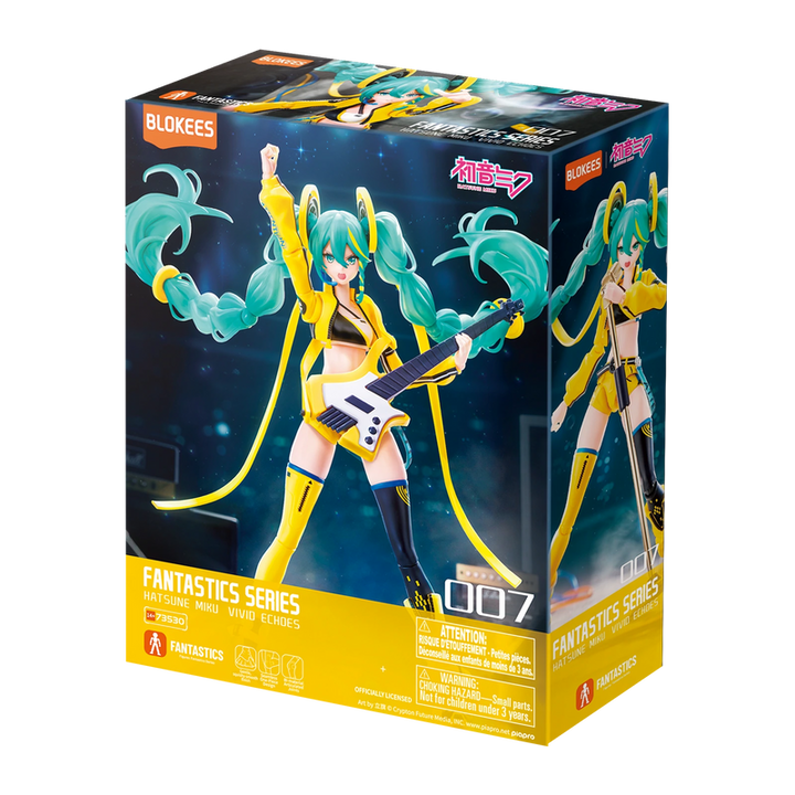 Blokees Hatsune Miku Vivid Echoes Fantastics Edition Action Figures [PRE-ORDER]