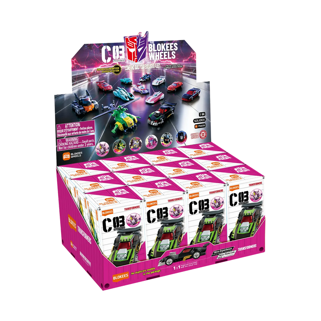 Blokees Wheels Transformers C03 Wreck'N Rule2 Blind Box