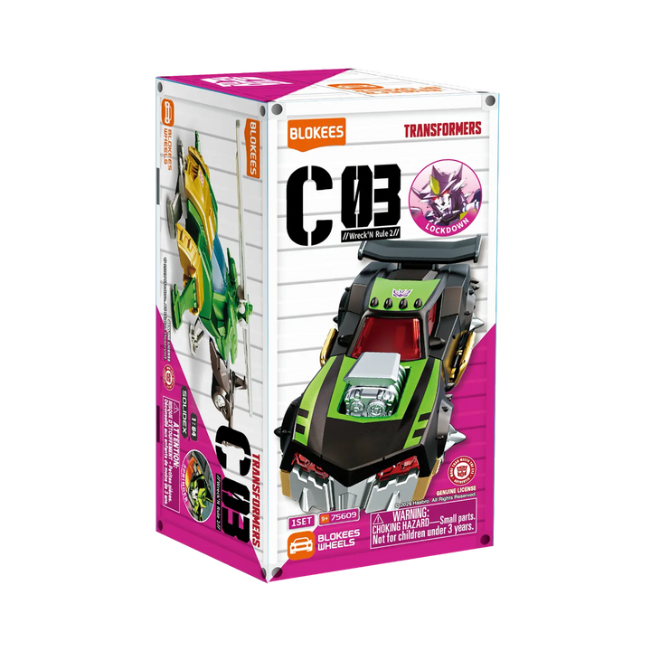 Blokees Wheels Transformers C03 Wreck'N Rule2 Blind Box