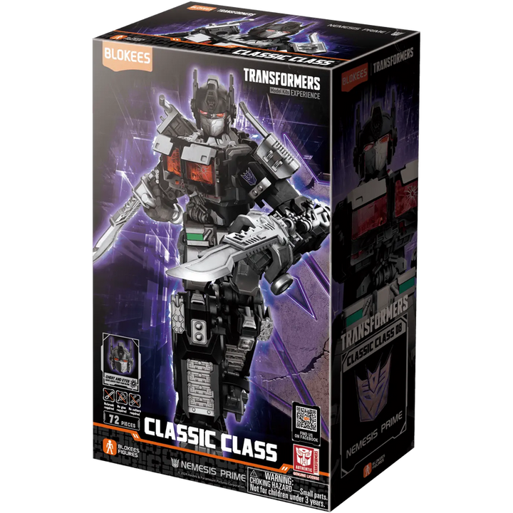 Blokees Transformers Nemesis Prime 08 Model Kit Classic Class 08 Luminous Eyes [PRE-ORDER]
