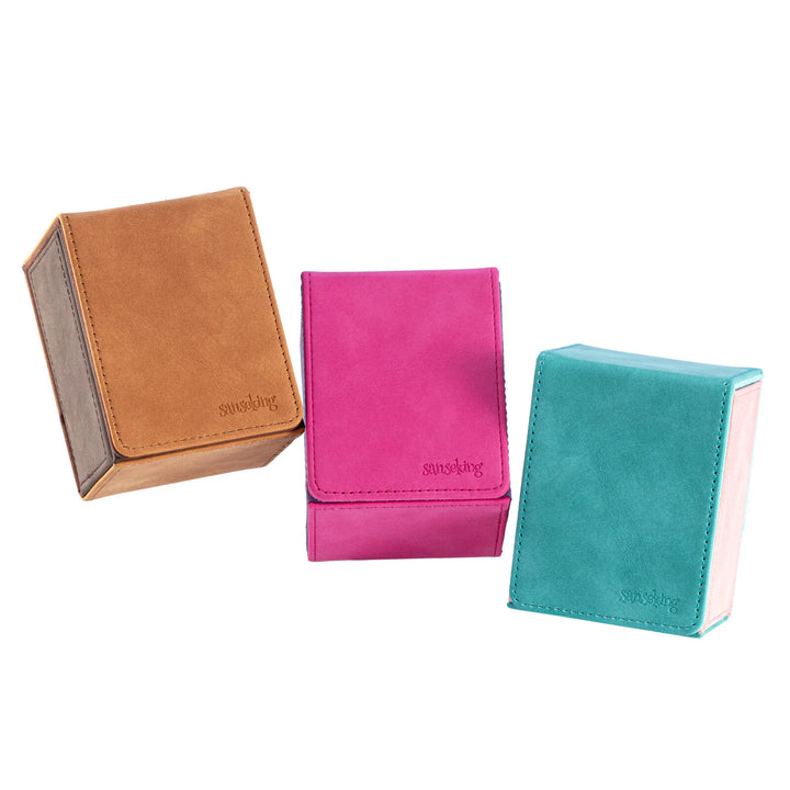 Sanseking - Pu Deck Box Dark Brown
