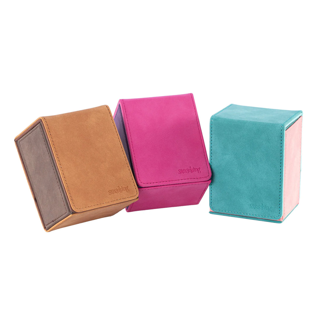 Sanseking - Pu Deck Box Dark Brown