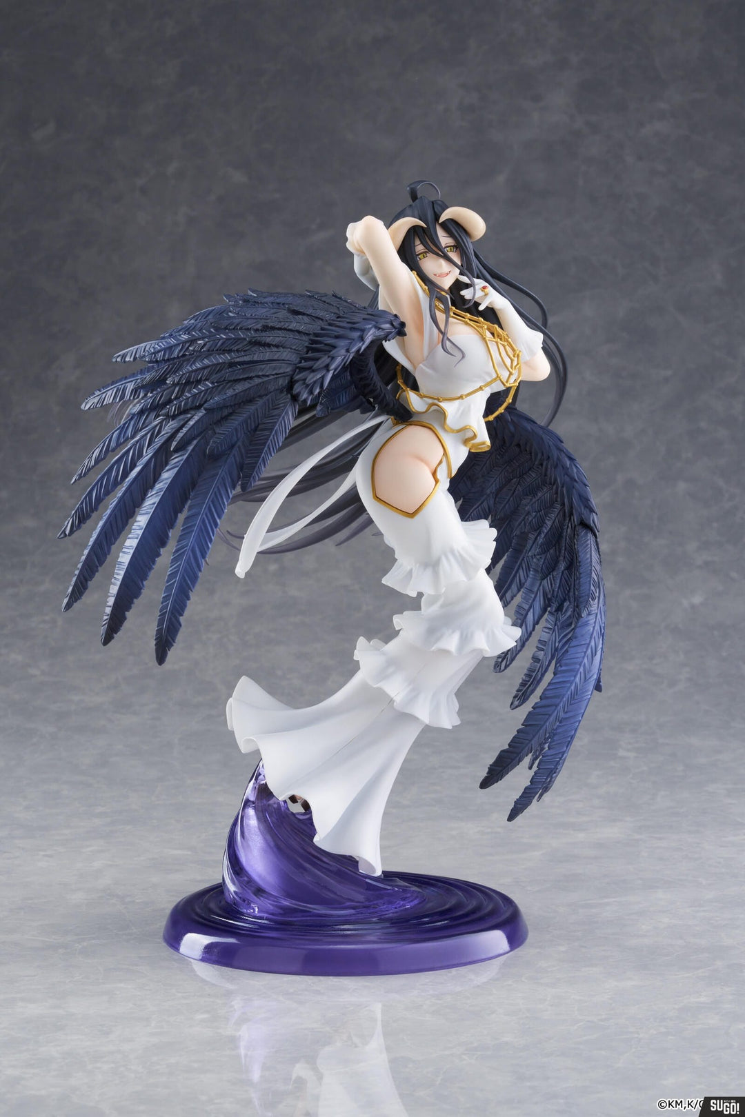 Taito - Overlord - T-most Figure Albedo (Pure White Devil Version) PVC Figure