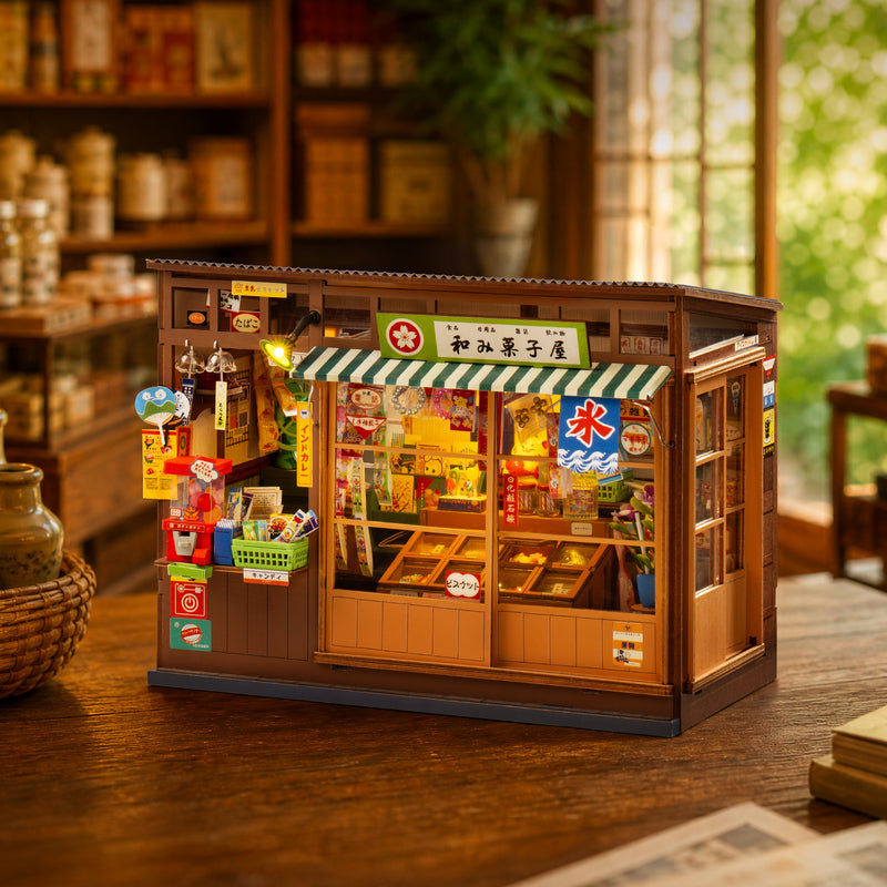 Rolife Nostalgic Corner Shop DIY Book Nook TGE05 [PRE-ORDER]