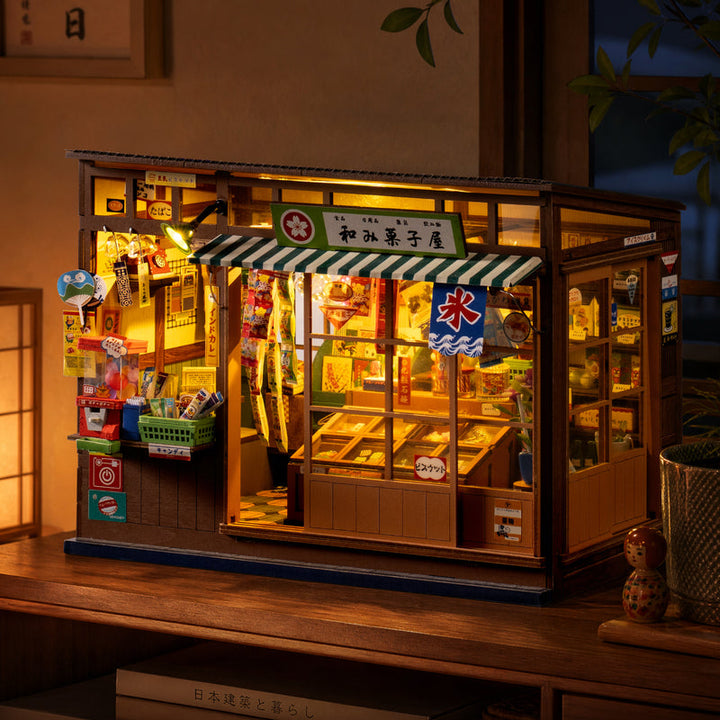 Rolife Nostalgic Corner Shop DIY Book Nook TGE05 [PRE-ORDER]