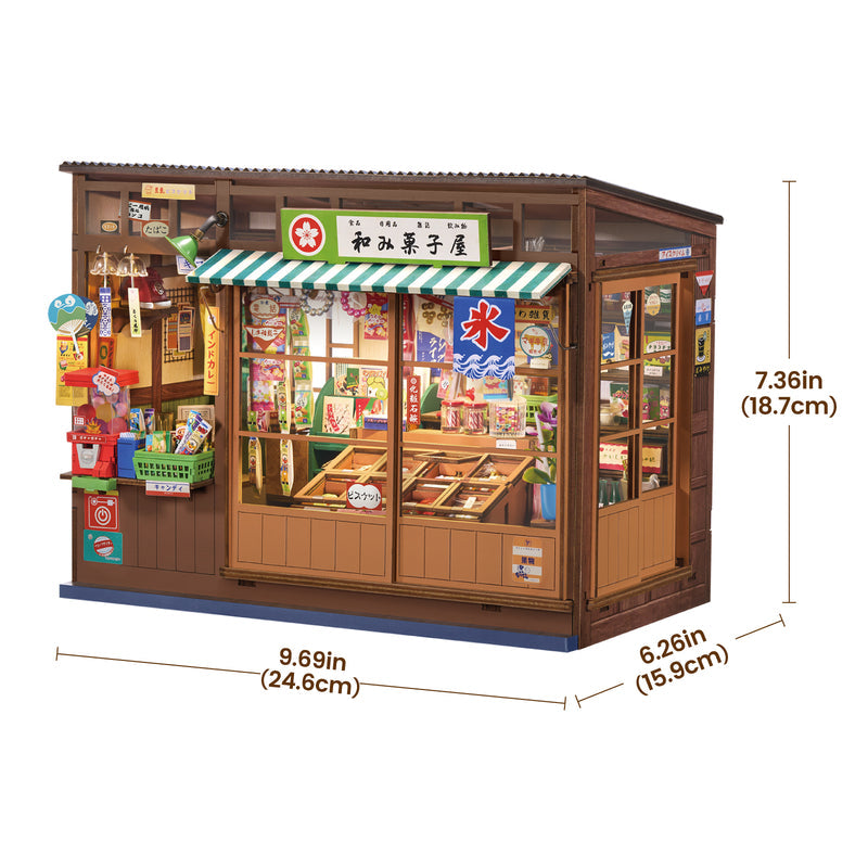 Rolife Nostalgic Corner Shop DIY Book Nook TGE05 [PRE-ORDER]