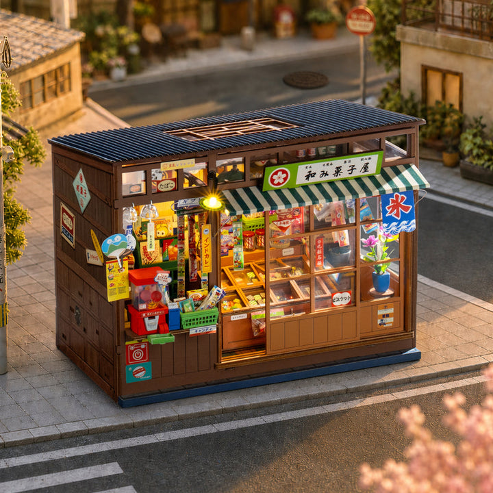 Rolife Nostalgic Corner Shop DIY Book Nook TGE05 [PRE-ORDER]