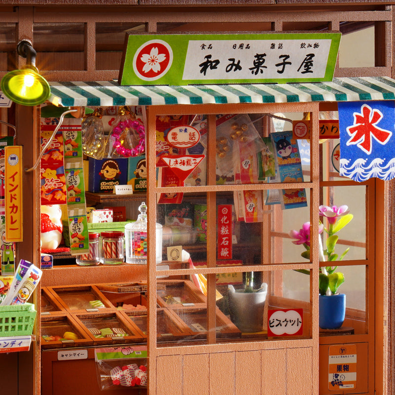 Rolife Nostalgic Corner Shop DIY Book Nook TGE05 [PRE-ORDER]