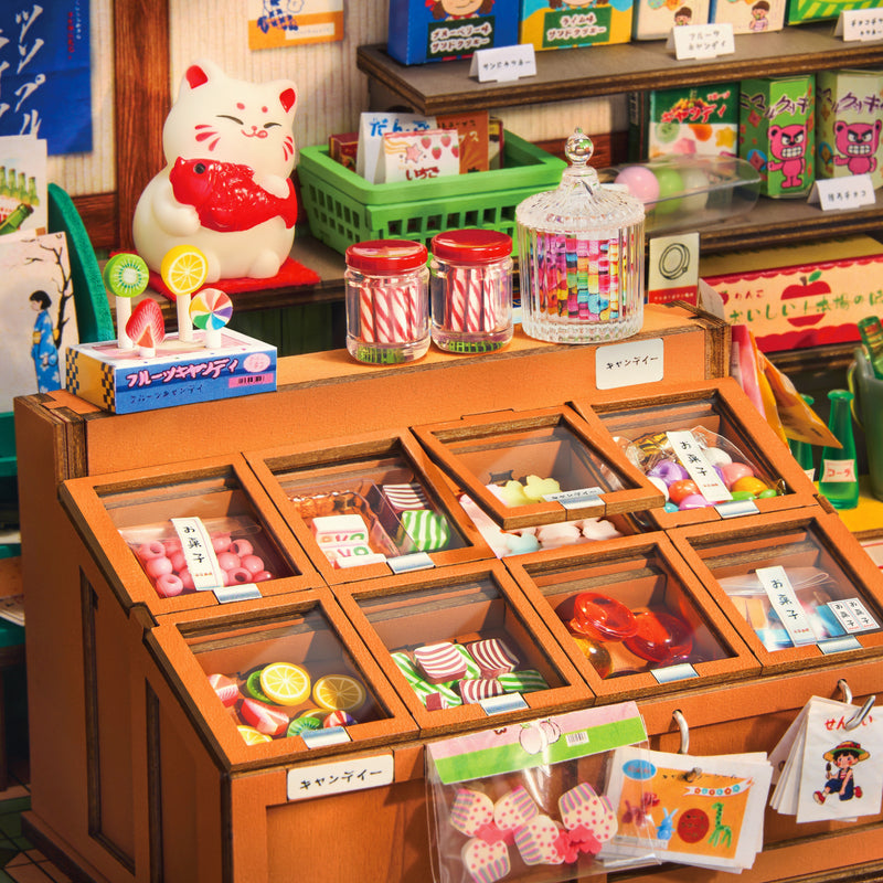Rolife Nostalgic Corner Shop DIY Book Nook TGE05 [PRE-ORDER]