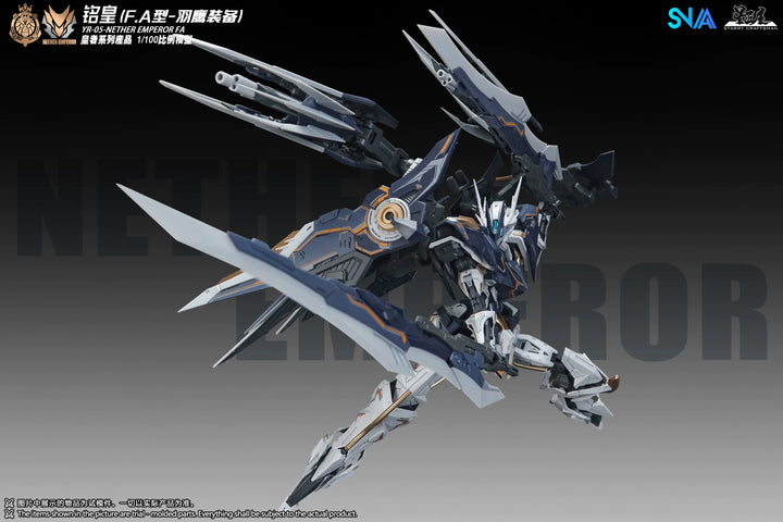 SNAA - 1/100 Royal Series YR-05 - Nether Emperor FA Form Model Kit [PRE-ORDER]