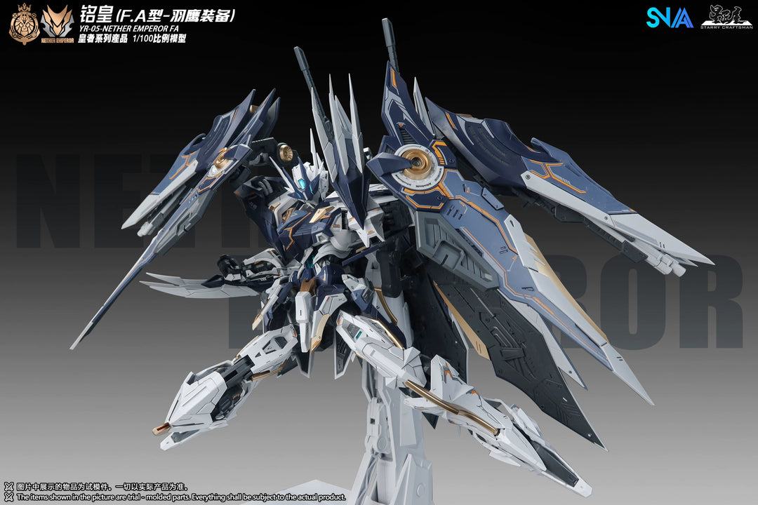 SNAA - 1/100 Royal Series YR-05 - Nether Emperor FA Form Model Kit [PRE-ORDER]