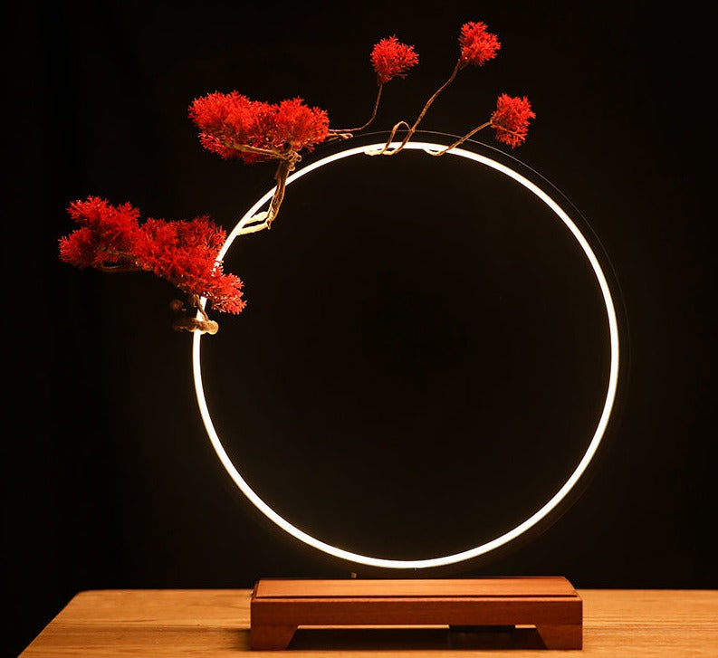 Model Kit and Figures Dimmable LED Display Stand (Gundam Astray Red)