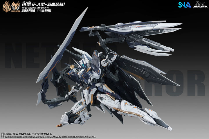 SNAA - 1/100 Royal Series YR-05 - Nether Emperor FA Form Model Kit [PRE-ORDER]
