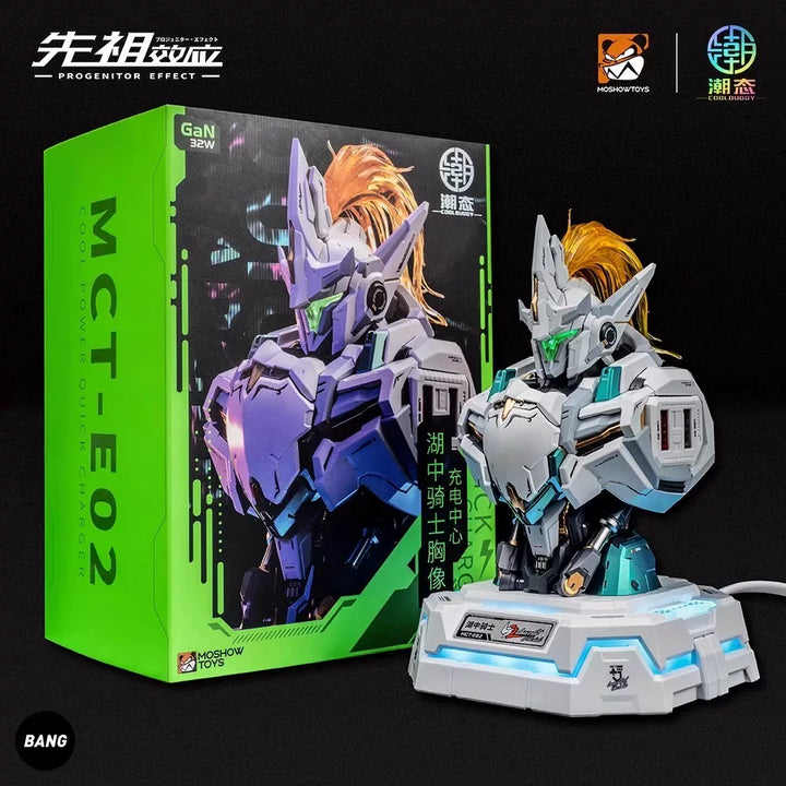 Moshow - Lancelot of The Lake Bust Quick Charging Station