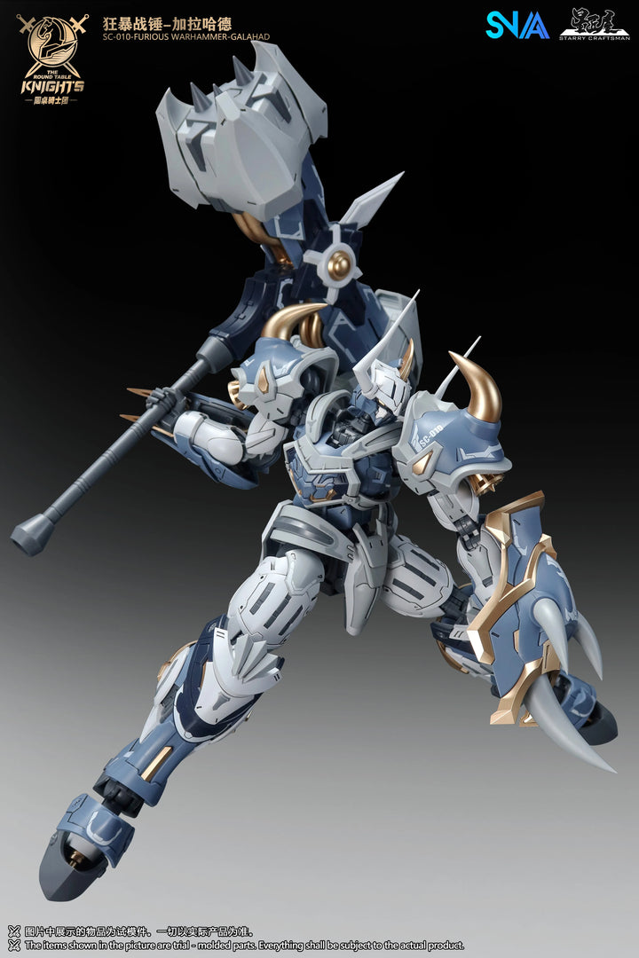 SNAA - 1/144 HG The Round Table Knights - Furious Warhammer Galahad [PRE-ORDER]